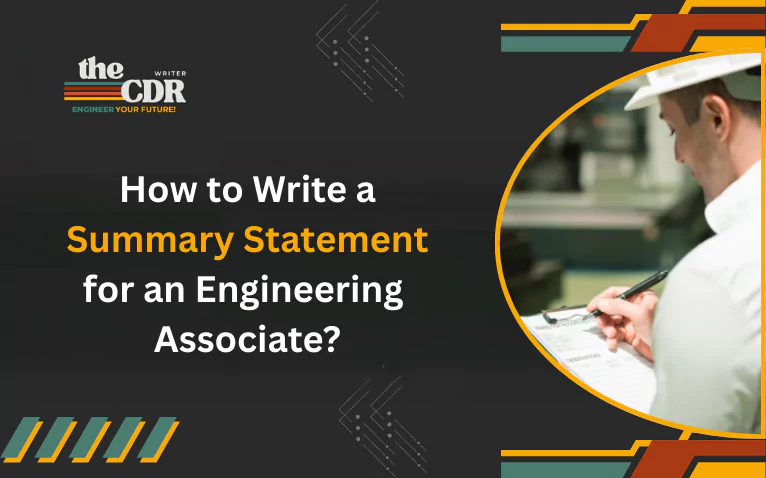 How to Write a Summary Statement for an Engineering Associate? A guide to competency standards of EA