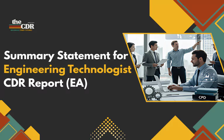 How to Write a Summary Statement for Engineering Technologist