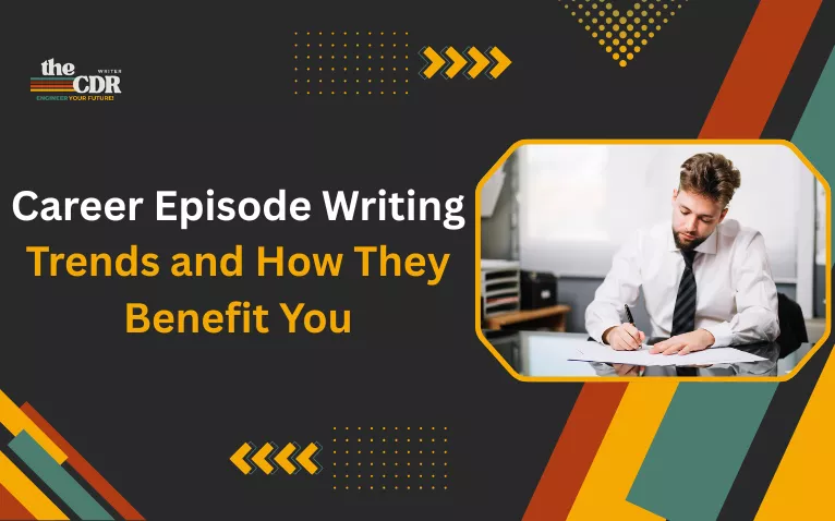 An engineer following the latest Career Episode writing trends to write the report.